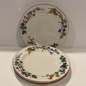 Set of 3 Vintage Woodhill by Citation 7.5” Salad Plates